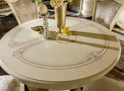 Tables Round Baroque Rococo Furniture Round Tables New Classic Dining Table Table Round